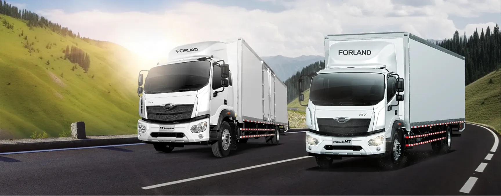 Camion Forland H7 — showroom Triwal Motors à Larache